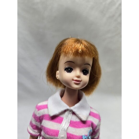 Mimi Doll Korea Fashion Doll Mimi World Anime- Short Bob Cut Ginger Hair - Picture 2 of 13